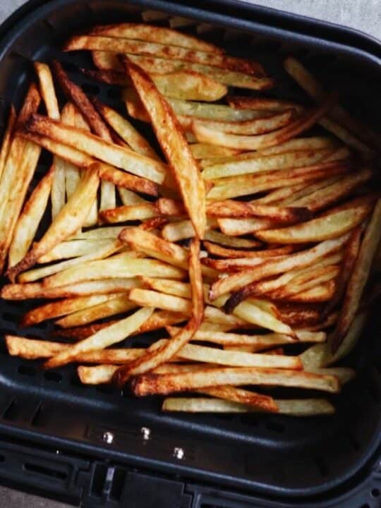 15-Minute Air Fryer French Fries (So Easy!) - Momsdish