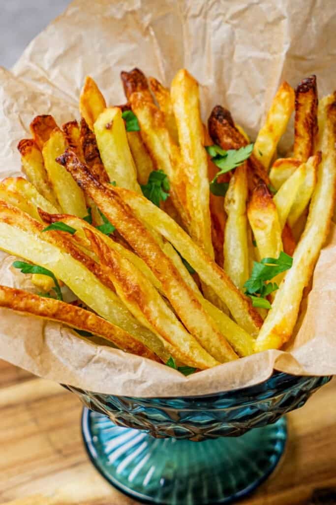 Low Calorie Air Fryer French Fries - The Stay At Home Chef