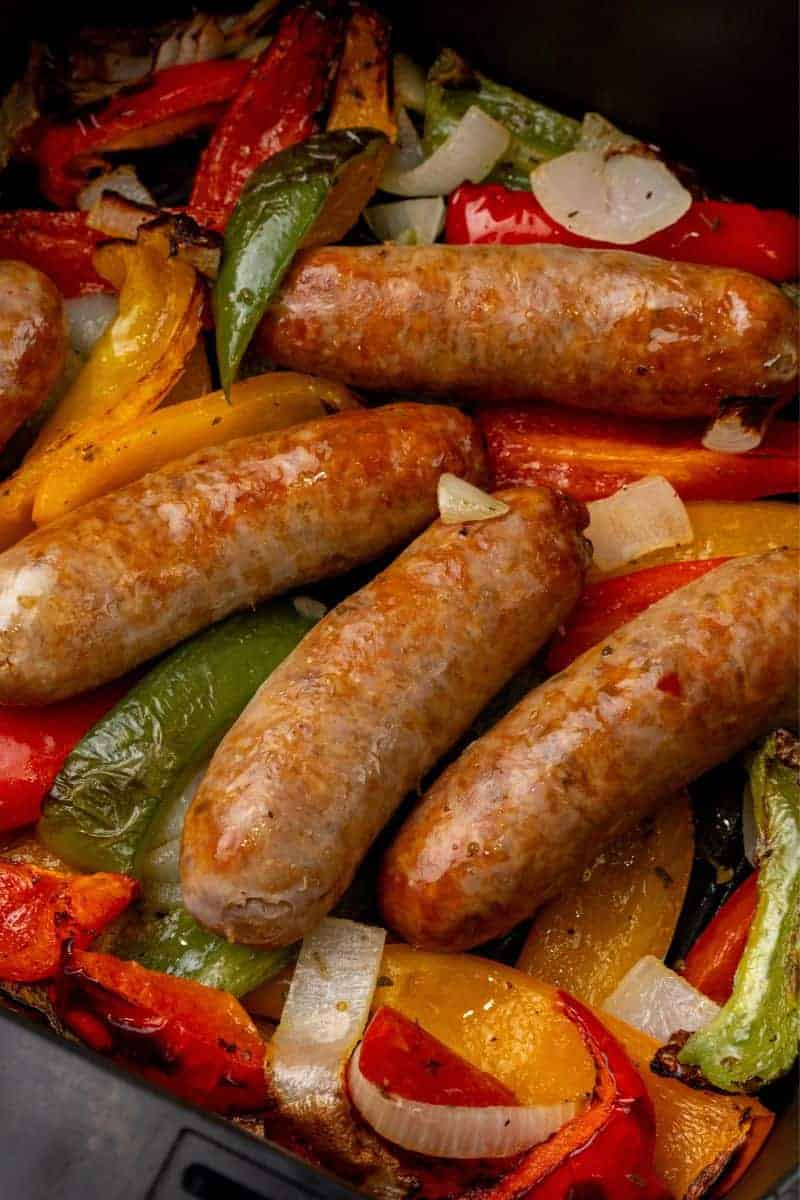 Johnsonville Indoor Grill ~ Italian Sausage and Peppers 