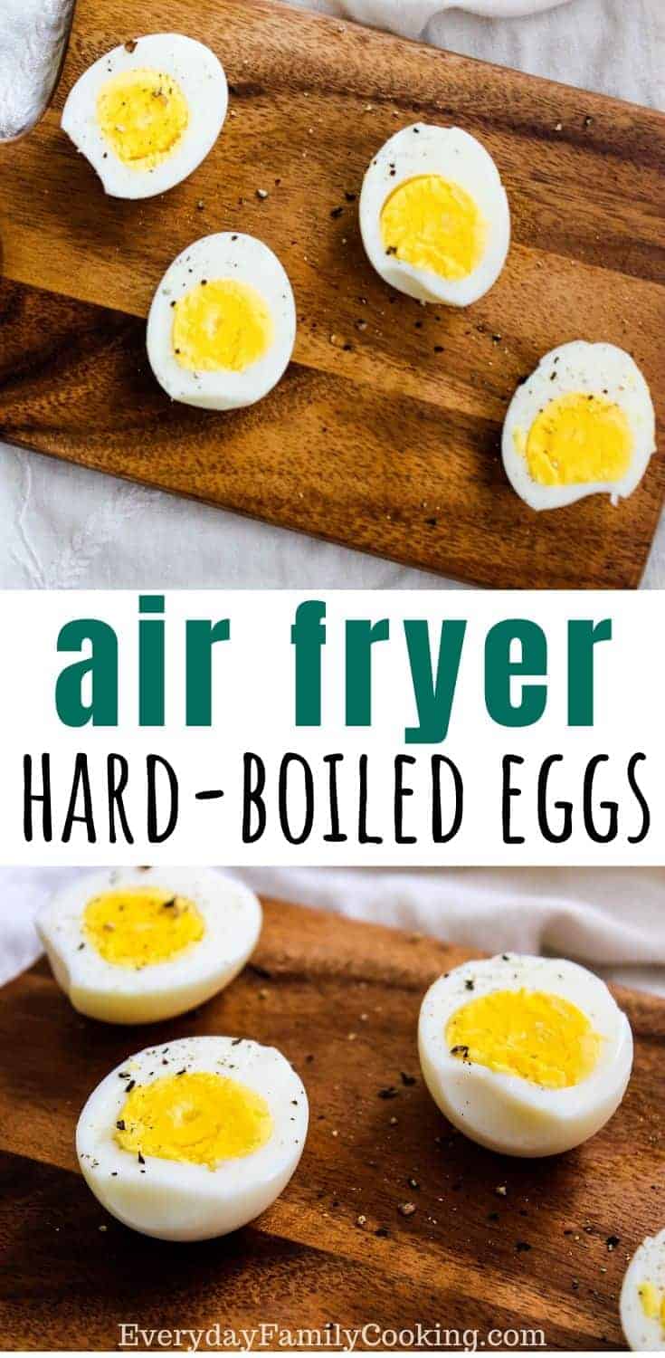 Air Fryer HardBoiled Eggs Everyday Family Cooking