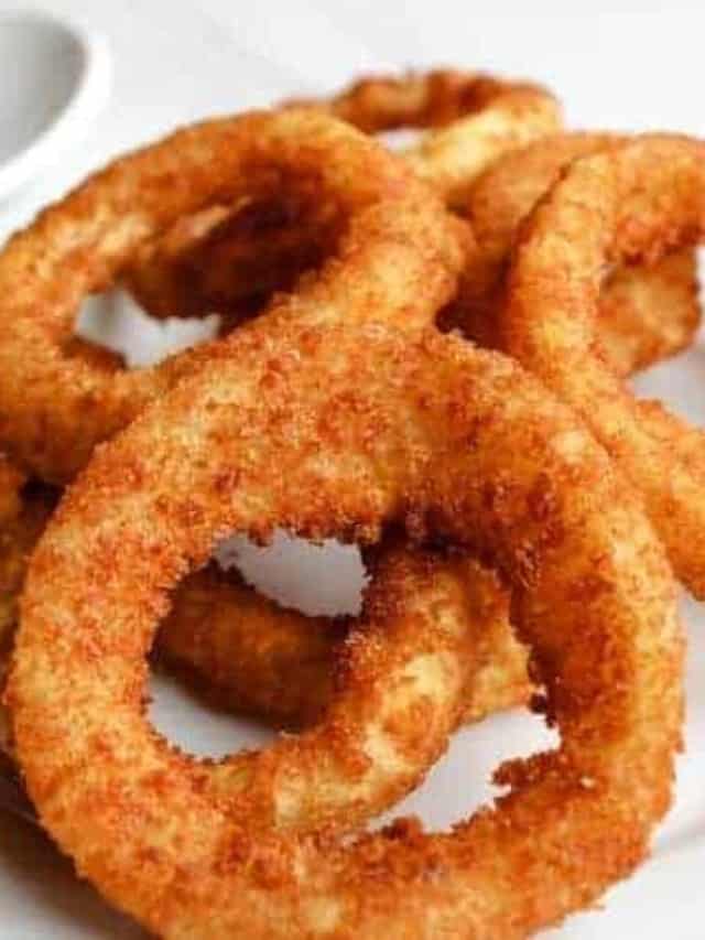 Air Fryer Frozen Onion Rings Recipe