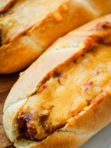 Hot Dogs with Chili and Cheese