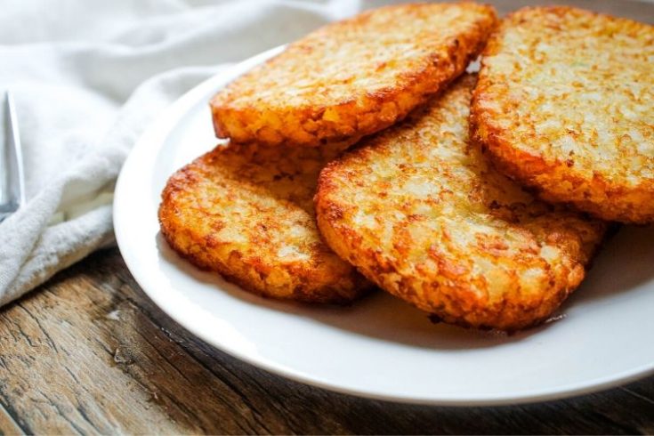 How to Make Frozen Hash Brown Patties in an Air Fryer | No Oil Needed