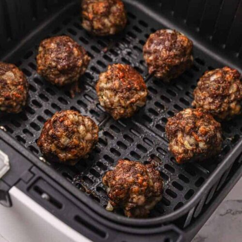 Meatball Air Fryer Recipe | Everyday Family Cooking