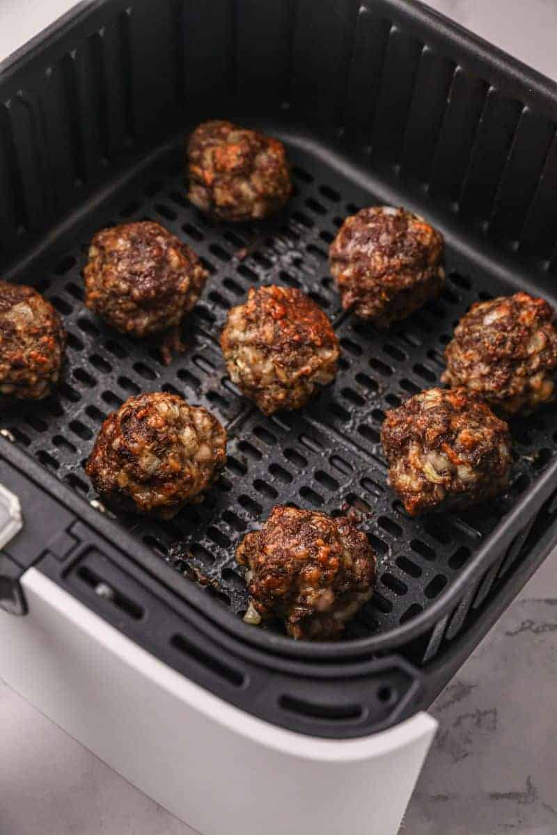 Air Fryer Meatballs ~ Ninja Foodi - The Salted Pepper