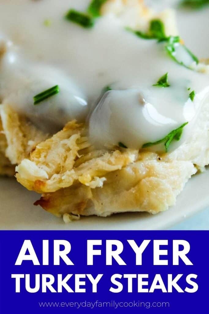 Air Fryer Turkey Breast Cutlets – Keto, No Breading – Melanie Cooks