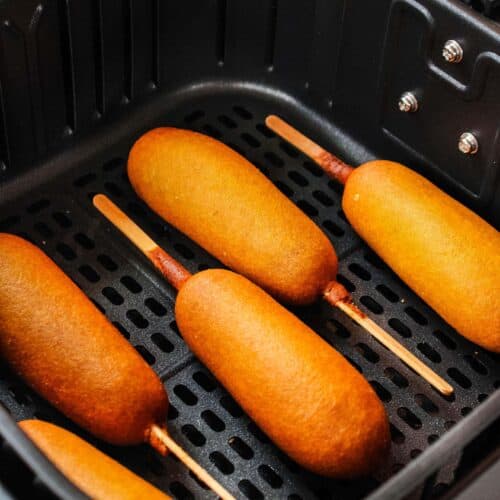 Frozen corn dogs in air fryer