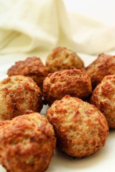 Frozen Meatballs in the Air Fryer - Everyday Family Cooking