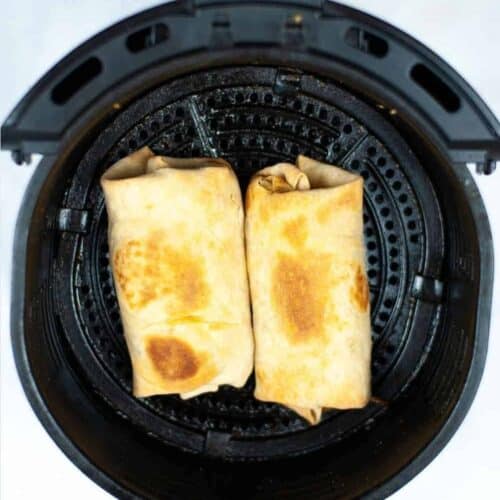 Air fryer frozen burrito best sale