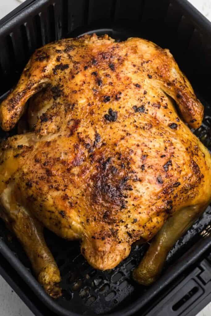 Easy Air Fryer Whole Chicken | Everyday Family Cooking