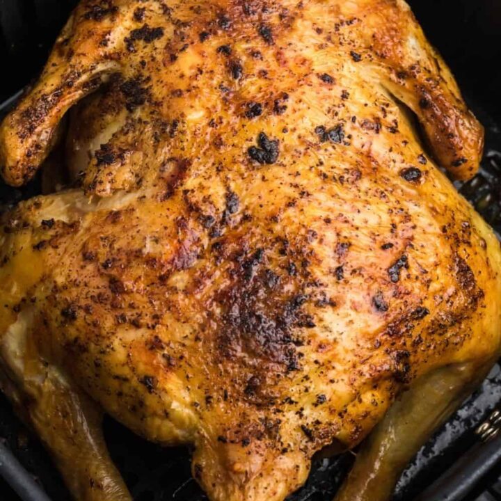 Air Fryer Whole Chicken - Courtney's Sweets