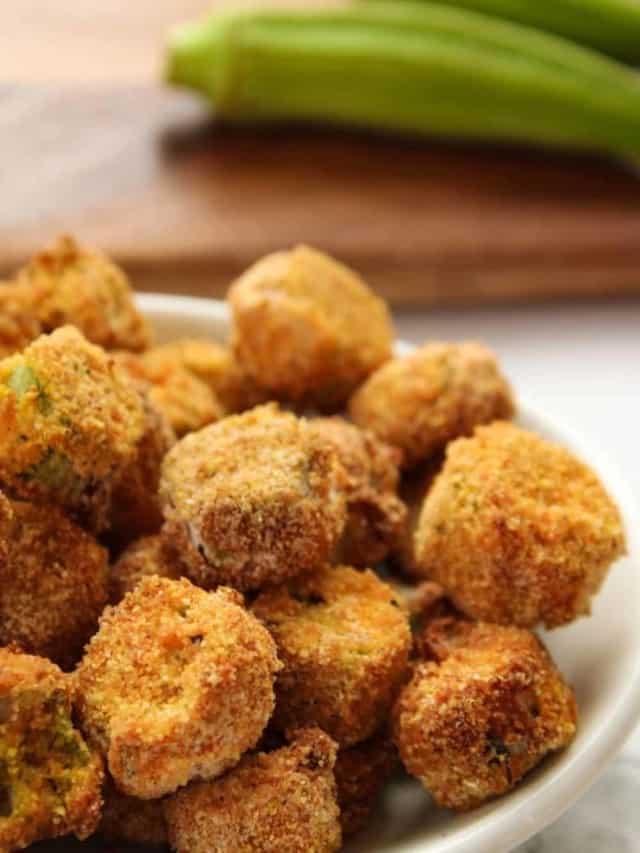 Easy Fried Okra in the Air Fryer