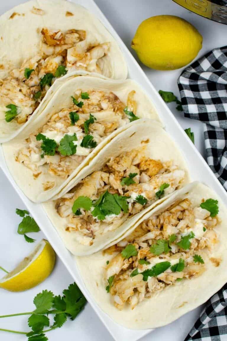 Instant Pot Tilapia Fish Tacos | Everyday Family Cooking