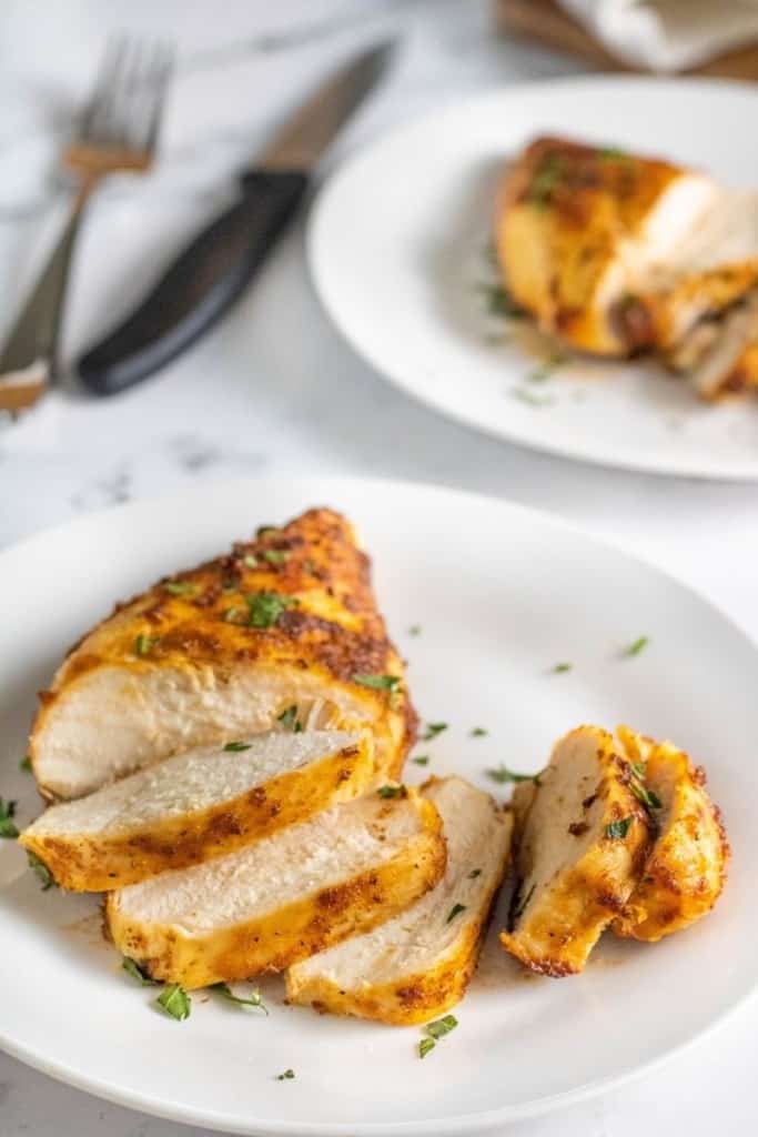Frozen Chicken Breast in the Air Fryer Recipe - Home Cooked Harvest