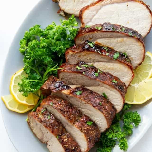 Juicy Air Fryer Pork Loin | Everyday Family Cooking
