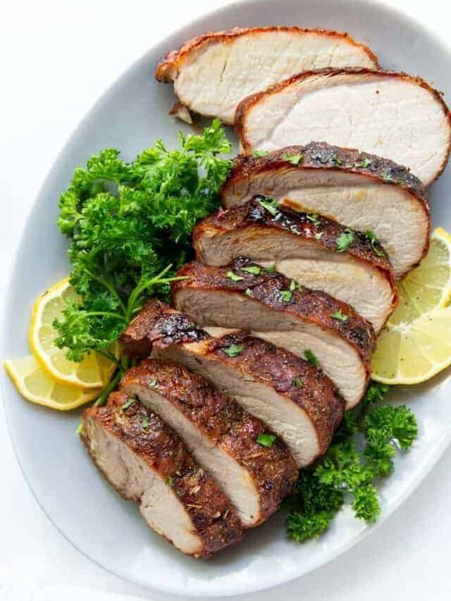 Easy Air Fryer Pork Loin Roast Recipe - Everyday Family Cooking