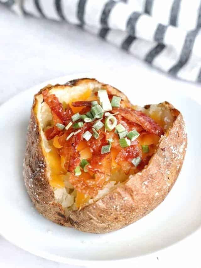 Easy Ninja Foodi Baked Potato