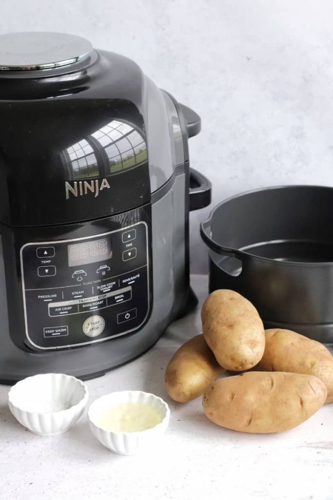 Ninja Foodi Baked Potato - The Salted Pepper