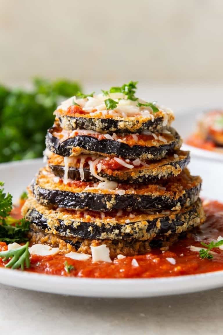 Air Fryer Eggplant Parm