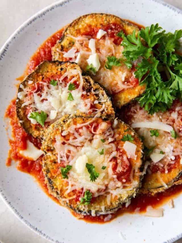 Eggplant Parmesan Dinner Recipe!