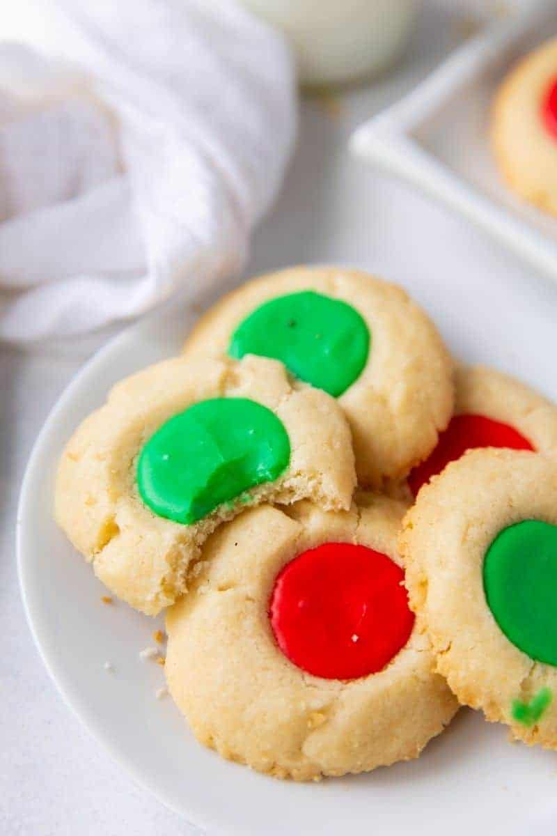 Easy Iced Thumbprint Cookies Everyday Family Cooking