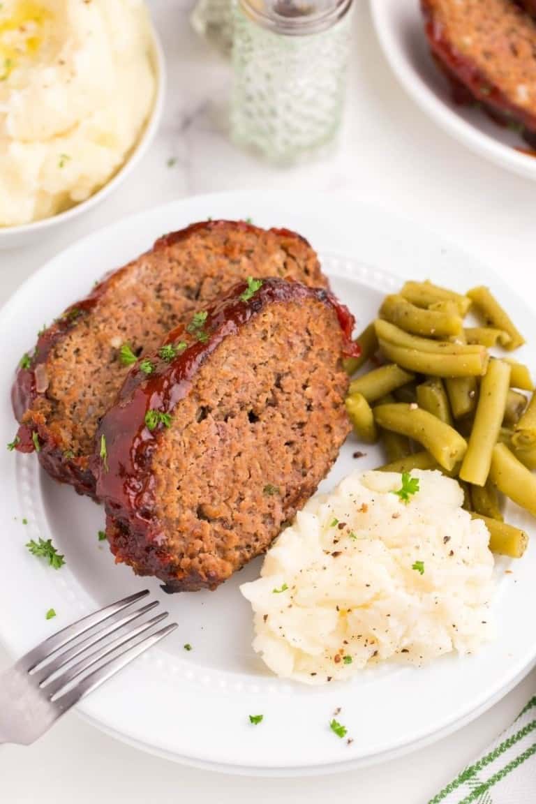 Air Fryer Meatloaf Recipe - Everyday Family Cooking