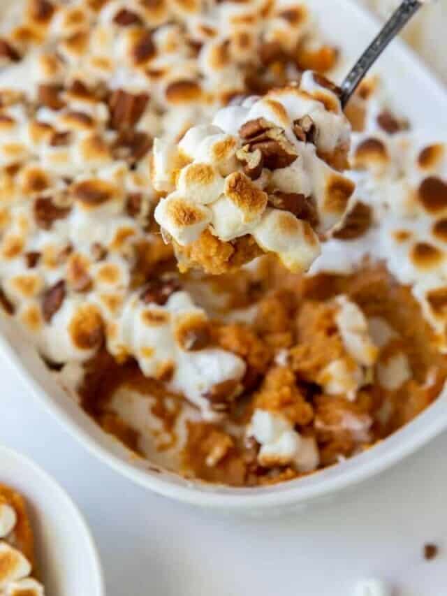 Easy Sweet Potato Casserole for the Holidays