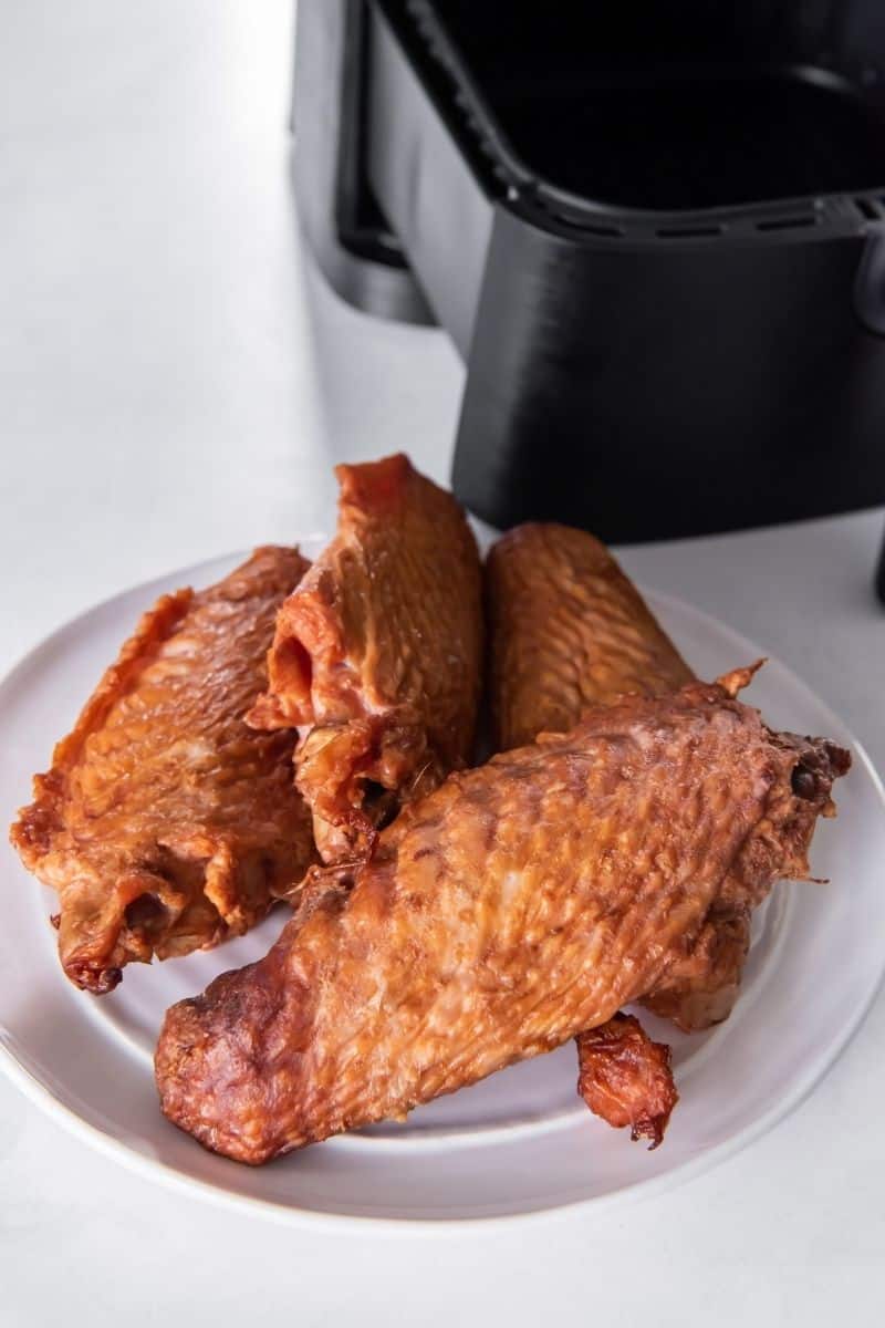 Air Fryer Turkey Wings + {VIDEO}