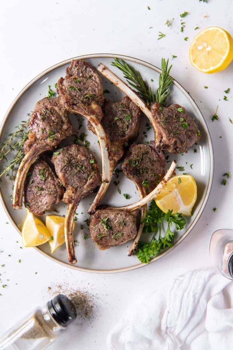 Air Fryer Lamb Chops | Everyday Family Cooking