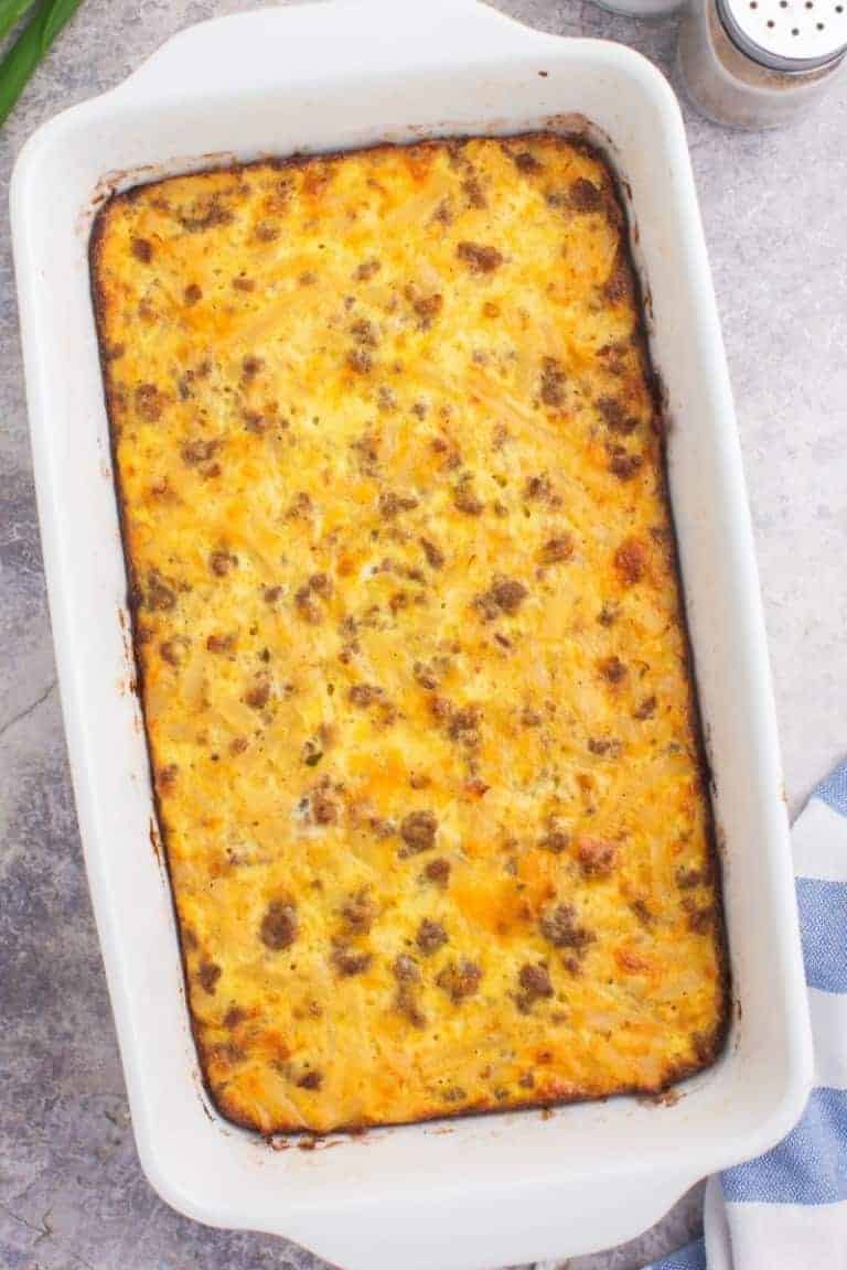 5-Ingredient Hash Brown Casserole | Everyday Family Cooking