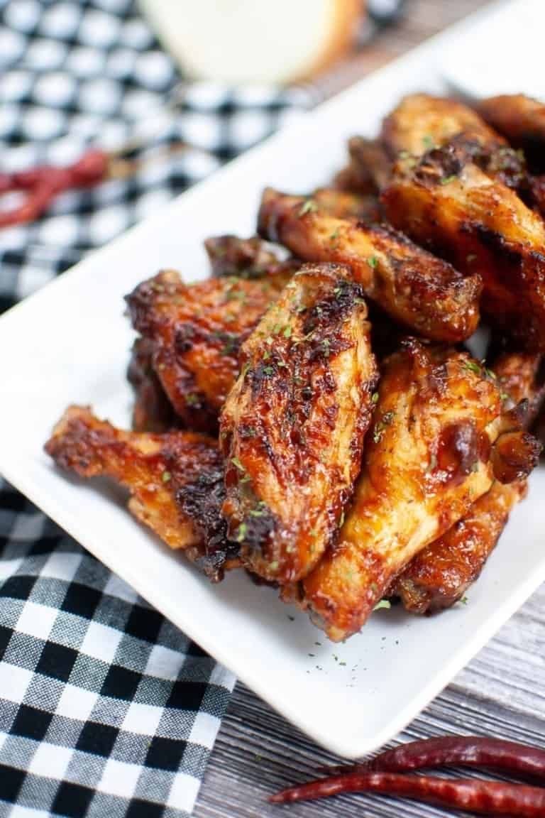 Air Fryer BBQ Chicken Wings | Everyday Family Cooking