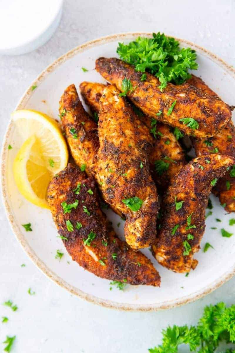 Air Fryer Chicken Tenders No Breading Everyday Family Cooking