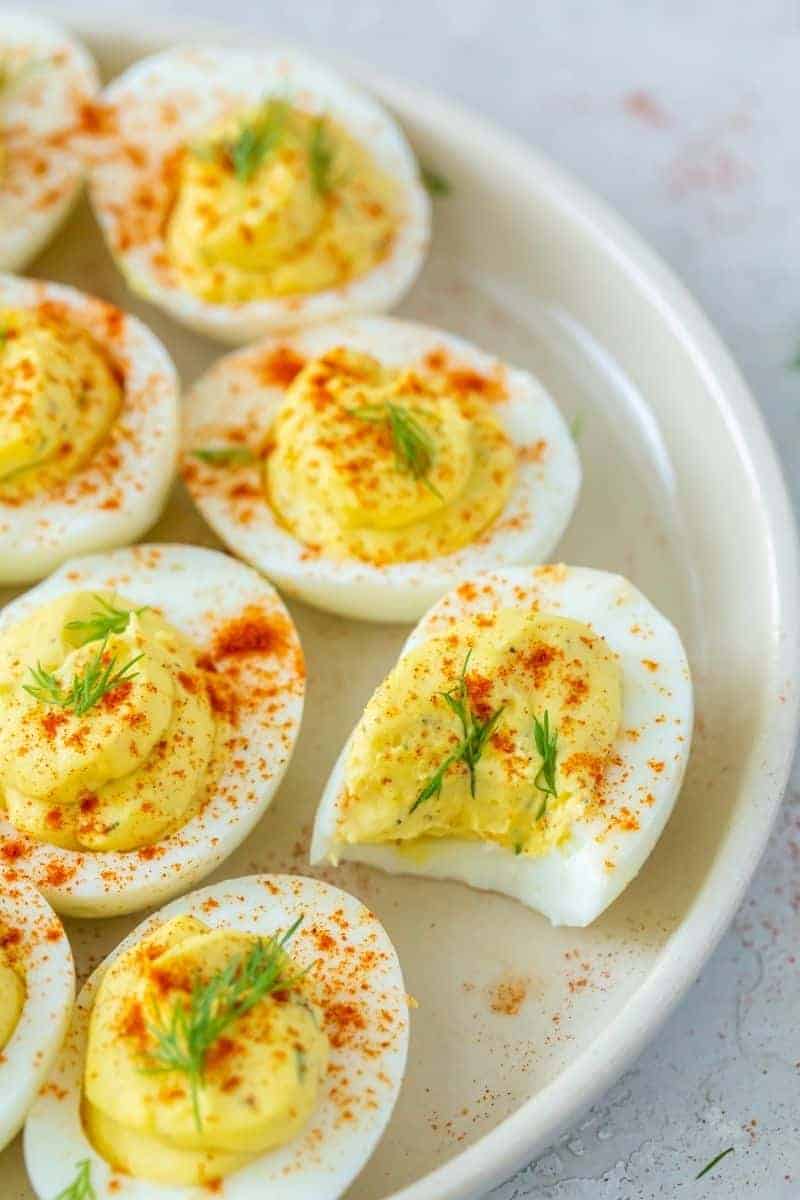 Deviled Eggs Without Vinegar | Everyday Family Cooking