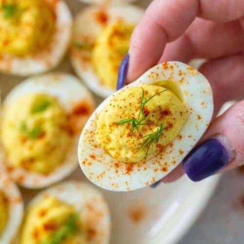 Deviled Eggs Without Vinegar | Everyday Family Cooking