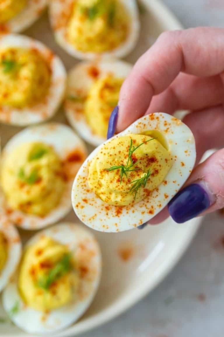 Deviled Eggs Without Vinegar Everyday Family Cooking