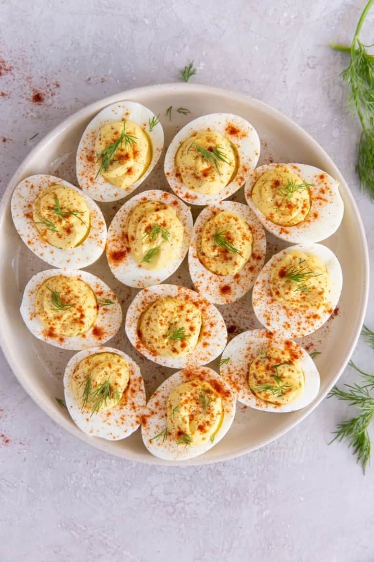 Deviled Eggs Without Vinegar Everyday Family Cooking