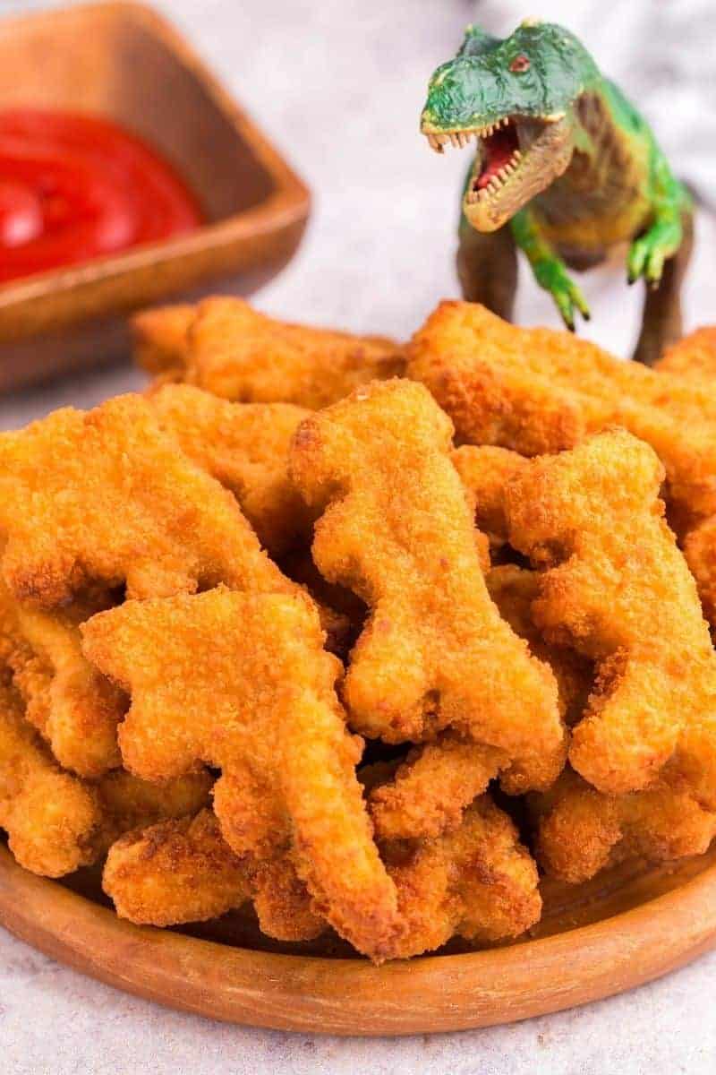 dinosaur chicken nuggets