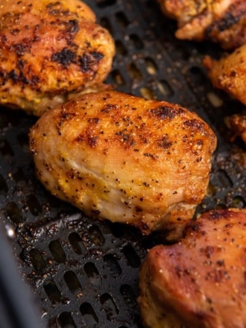 Frozen Chicken Thighs in the Air Fryer