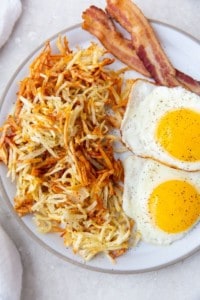 Crispy Air Fryer Hash Browns | Everyday Family Cooking