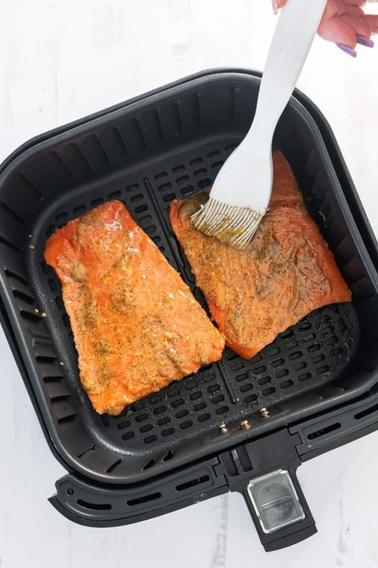 Easy Frozen Salmon in the Air Fryer Everyday Family Cooking