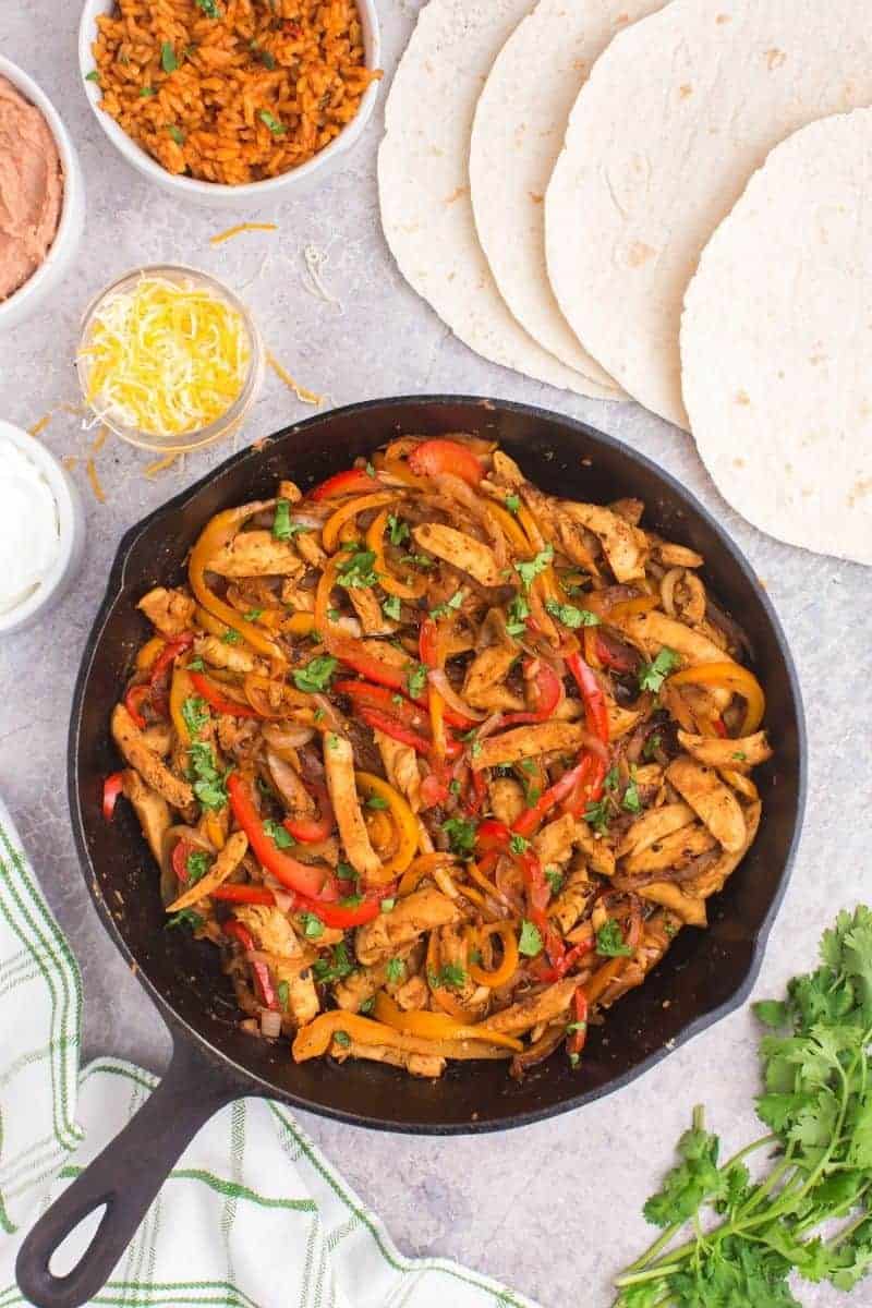 Chicken Fajita Wrap | Everyday Family Cooking