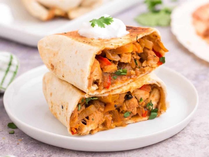 Chicken Fajita Wrap | Everyday Family Cooking