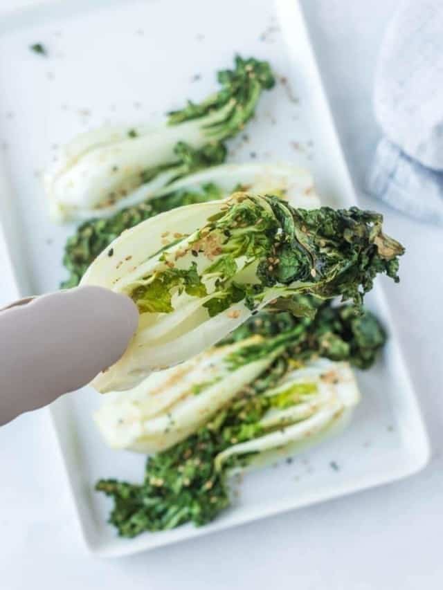 Air Fryer Bok Choy