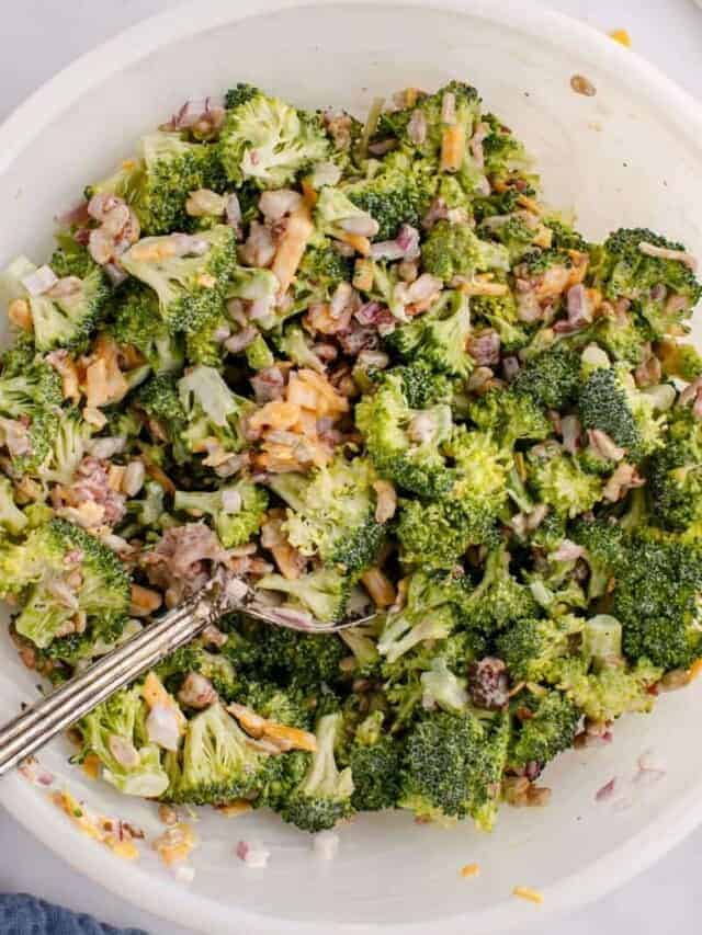 The BEST Broccoli Salad Recipe