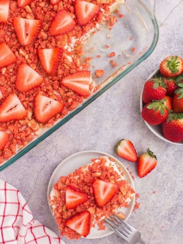 Strawberry Shortcake Crumble