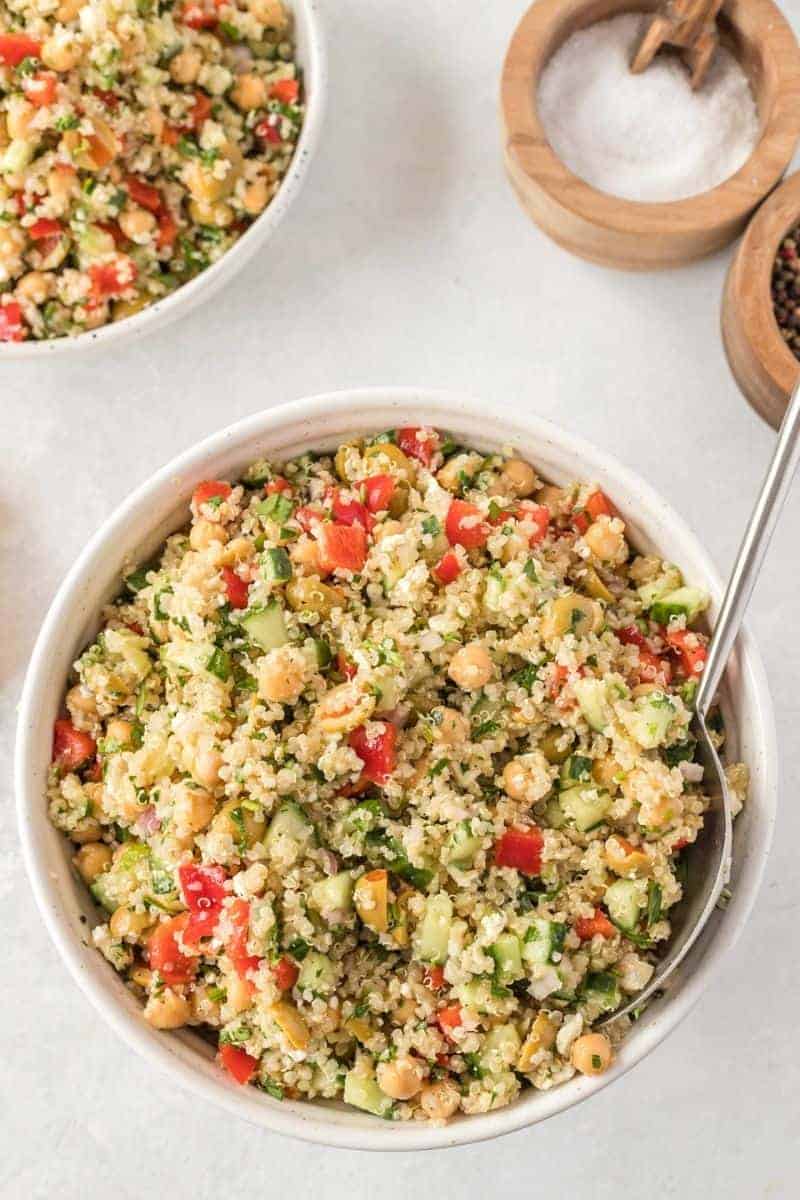 Quinoa Chickpea Salad | Everyday Family Cooking