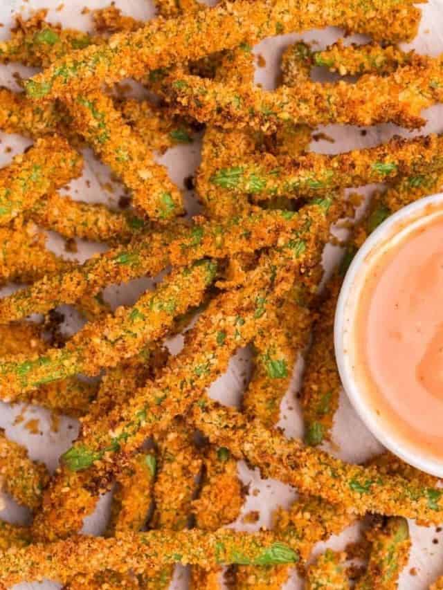 Air Fryer Green Bean Fries