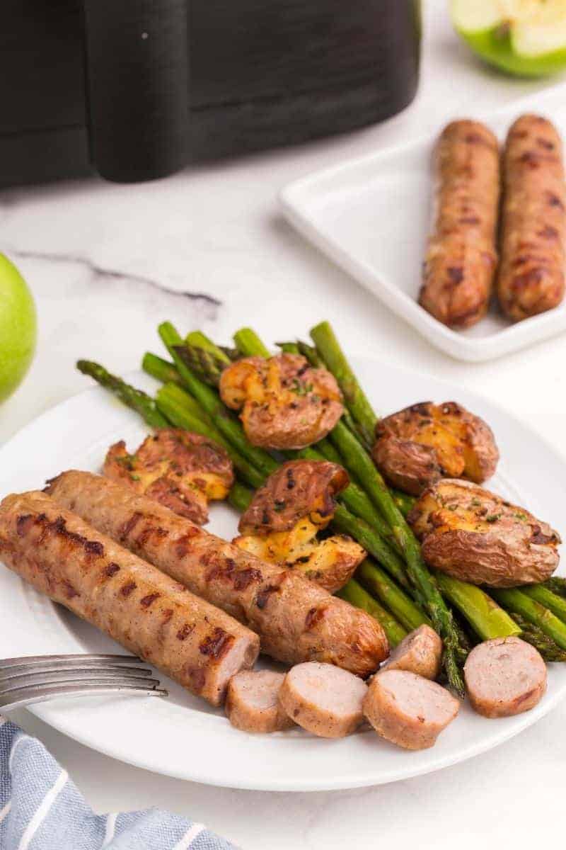 Chicken Sausage in the Air Fryer Everyday Family Cooking