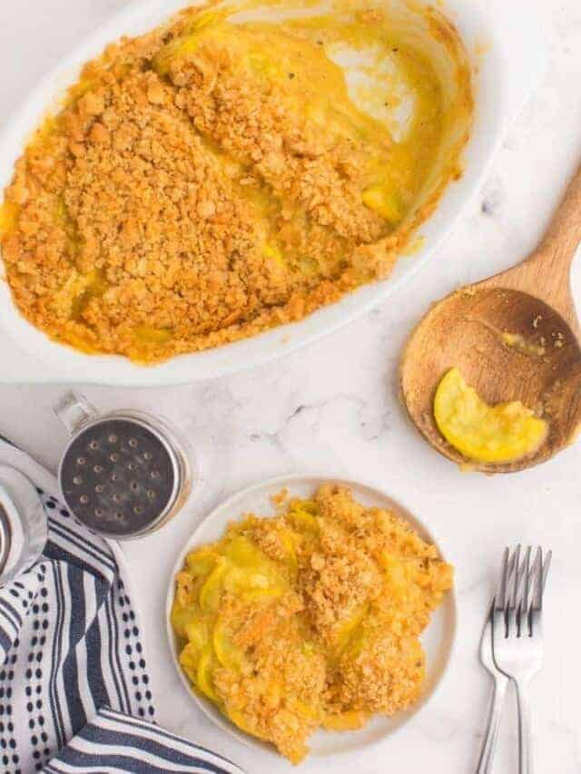 5 Ingredient Squash Casserole – Easy Casserole Recipe!