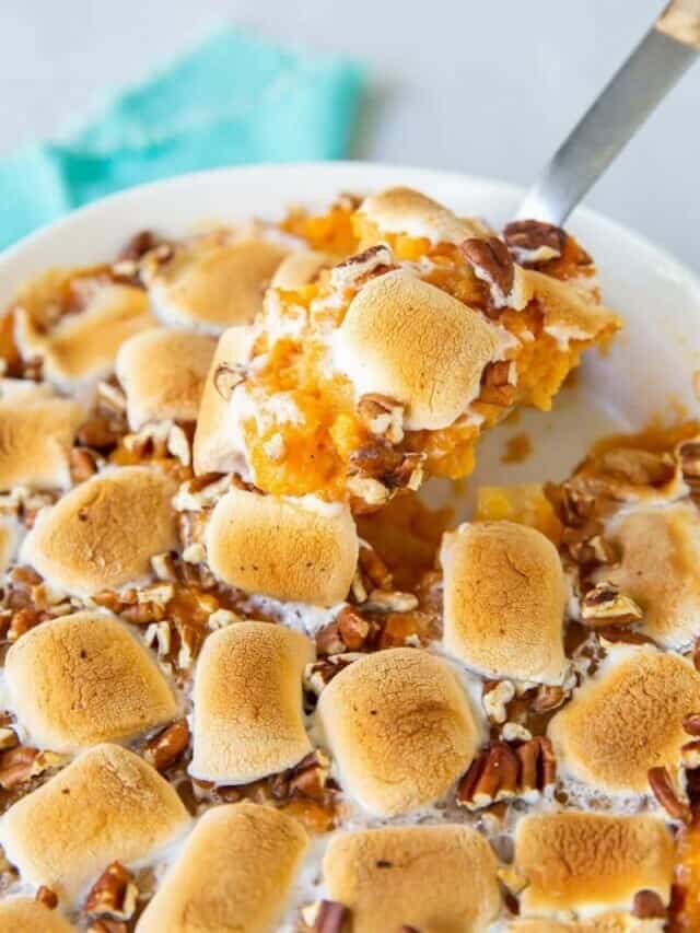 Sweet Potato Casserole with Pineapple